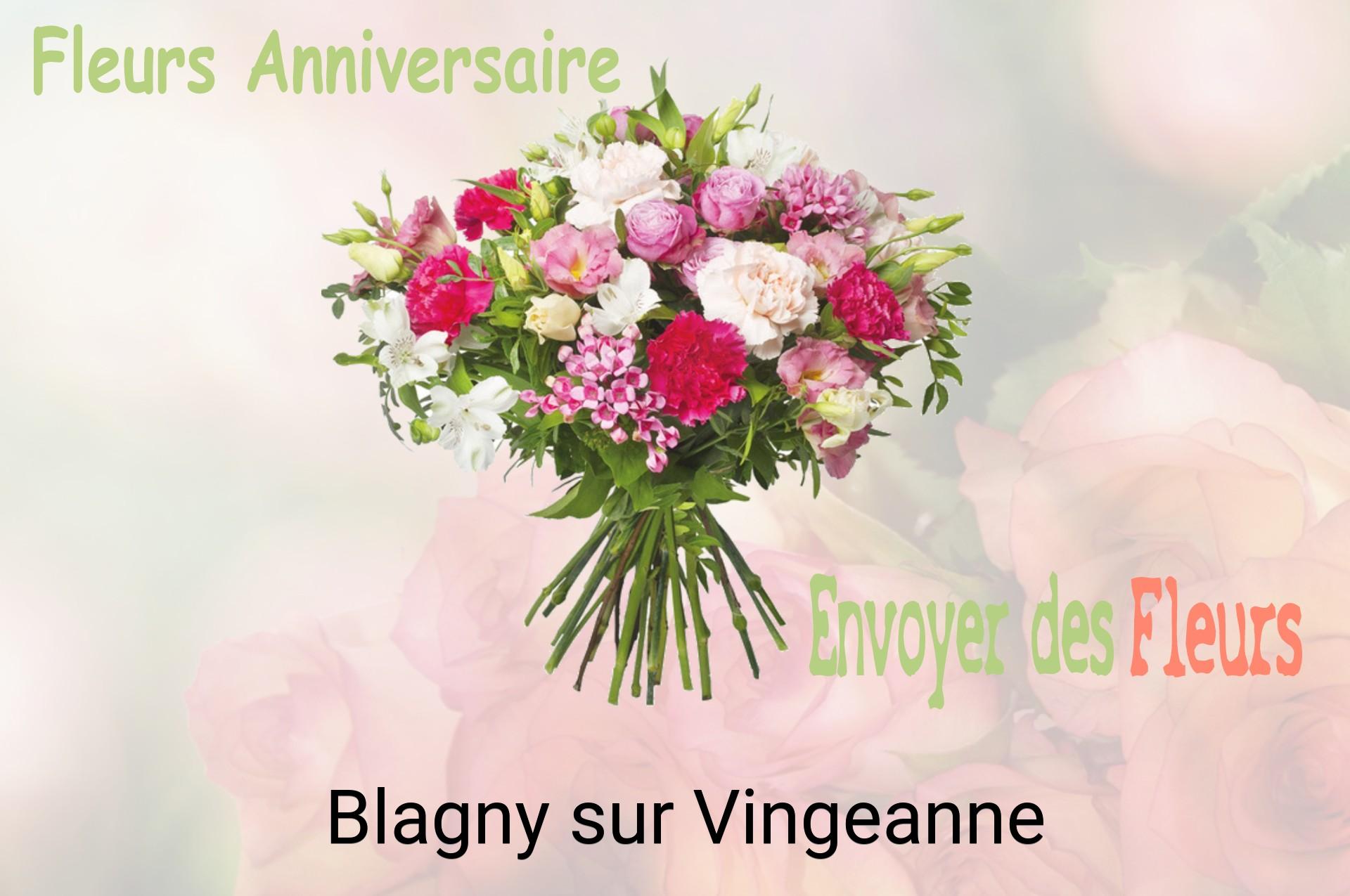 Bouquet de fleurs d’anniversaire livré à Blagny-sur-Vingeanne
